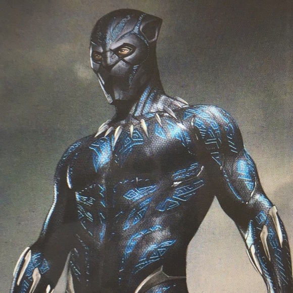 Black Panther Alloy Metal Black Keychain/New - Picture 4 of 4